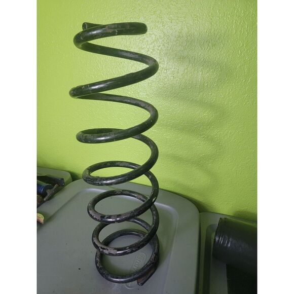 FRONT LEFT or RIGHT SUSPENSION COIL SPRING Black Truck Replacement - Picture 2 of 4